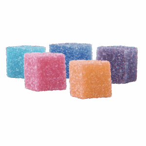 Silo Jubes Microdose Psilocybin Mushroom Gummies New Tropical Assorted