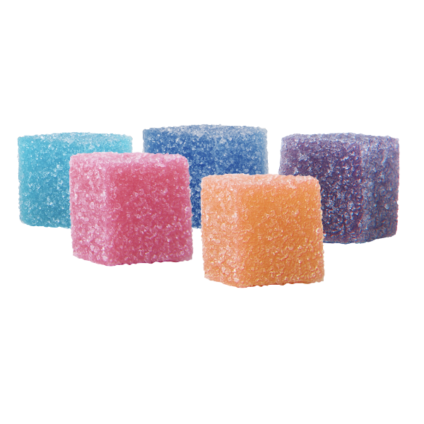 Silo Jubes Microdose Psilocybin Mushroom Gummies New Tropical Assorted