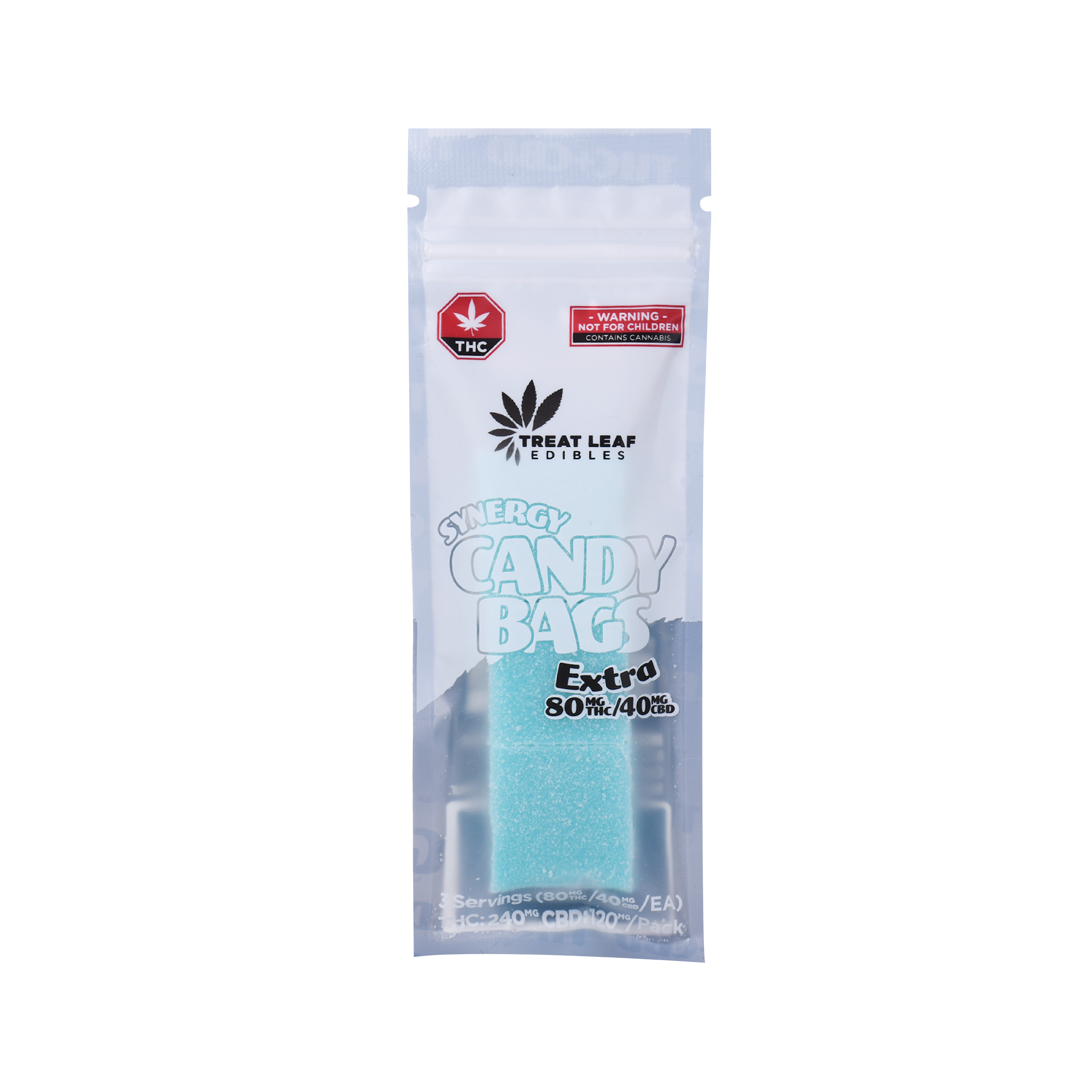 3 Pack 80mg THC / 40mg CBD Gummies - Image 2