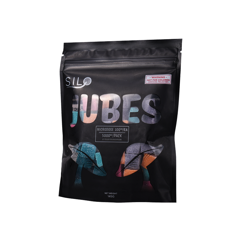 Silo Jubes Microdose Psilocybin Mushroom Gummies New Tropical Assorted - Image 2