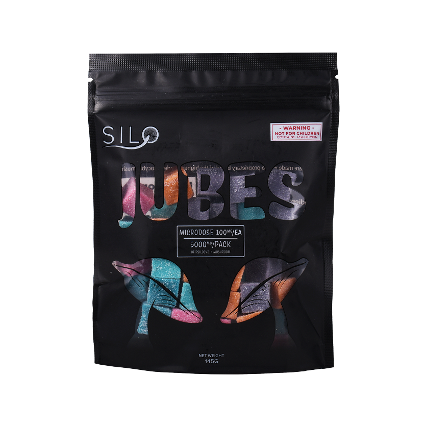 Silo Jubes Microdose Psilocybin Mushroom Gummies New Tropical Assorted - Image 4